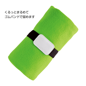 セルトナ・フリースステッチブランケット（グリーン）