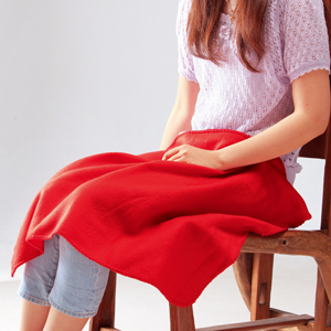 セルトナ・フリースステッチブランケット（グリーン）