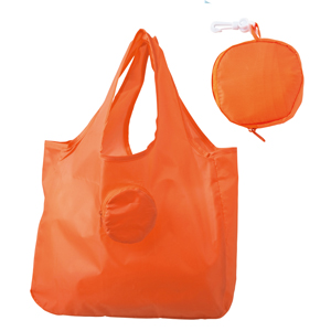 セルトナ・ラウンドエコバッグ（オレンジ）