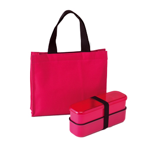 セルトナ・スリムランチBOXセット（ローズレッド）