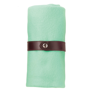 セルトナ・ベルト付きフリースブランケット（ミントグリーン）