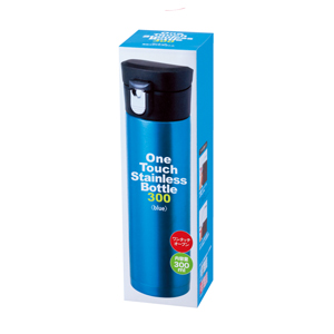 セルトナ・ワンタッチ真空ステンレスボトル（ブルー）