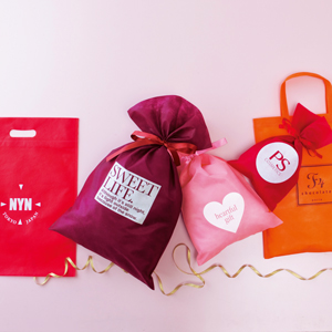 A4フラットアドバッグ（ダークブラウン）1色印刷代込