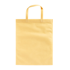 A4フラット持ち手付きトート（ベージュ）1色印刷代込