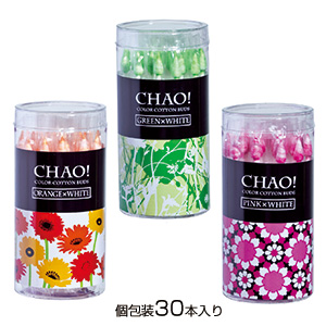 CHAO!メイク綿棒30本