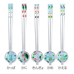 川のせせらぎ涼風箸と箸置きセット