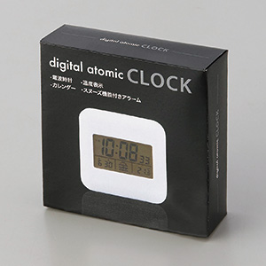 デジタル電波置き時計