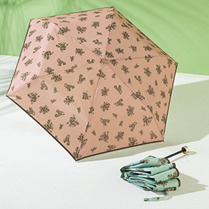 セピアローズ・晴雨兼用折りたたみ傘