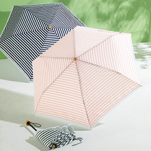 ボーダーレース・晴雨兼用折りたたみ傘