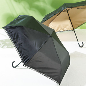 ドレッシー・晴雨兼用折りたたみ傘