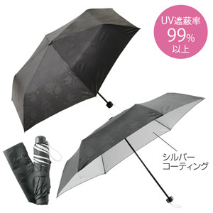 ノワールローズ・晴雨兼用折りたたみ傘