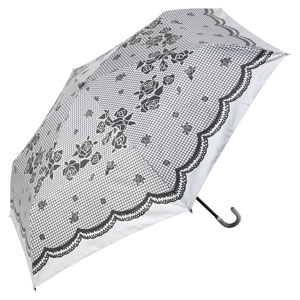 ブライトローズ・晴雨兼用折りたたみ傘