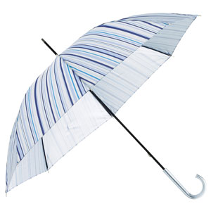ペールストライプ・晴雨兼用長傘