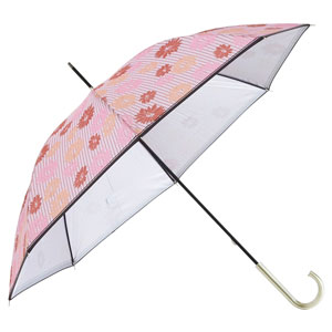 フラワーストライプ・晴雨兼用長傘