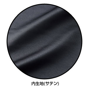 スウェードスタイル巾着(M)(ブラック)