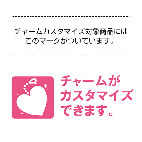 着せかえチャーム・プレート（ゴールド）