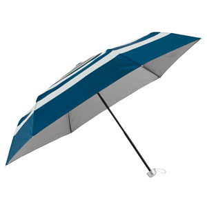 マルチボーダー　晴雨兼用折り傘&カバーセット