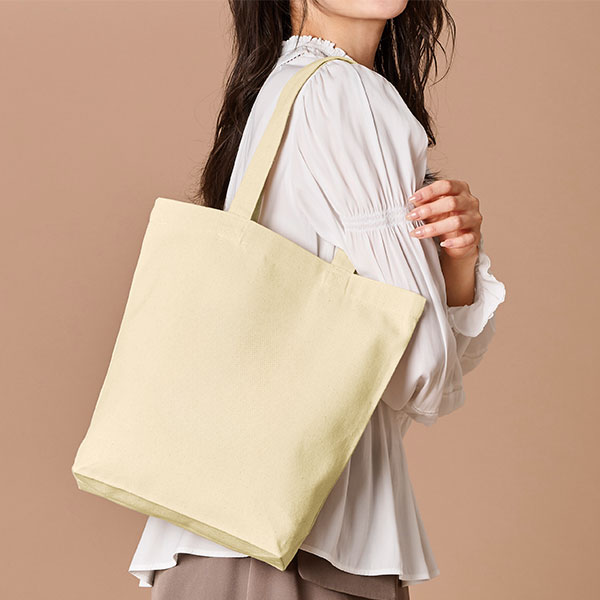 10オンス・厚生地A4コットントート（マチ付）