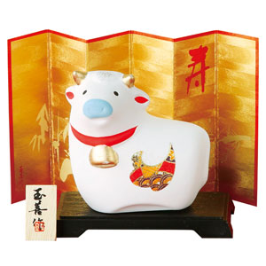 開運干支丑(みやび置物 中)