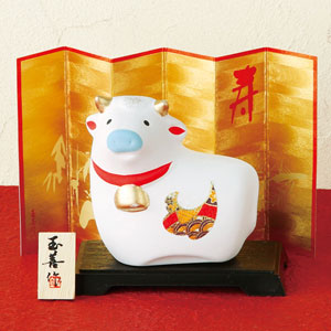 開運干支丑(みやび置物 中)