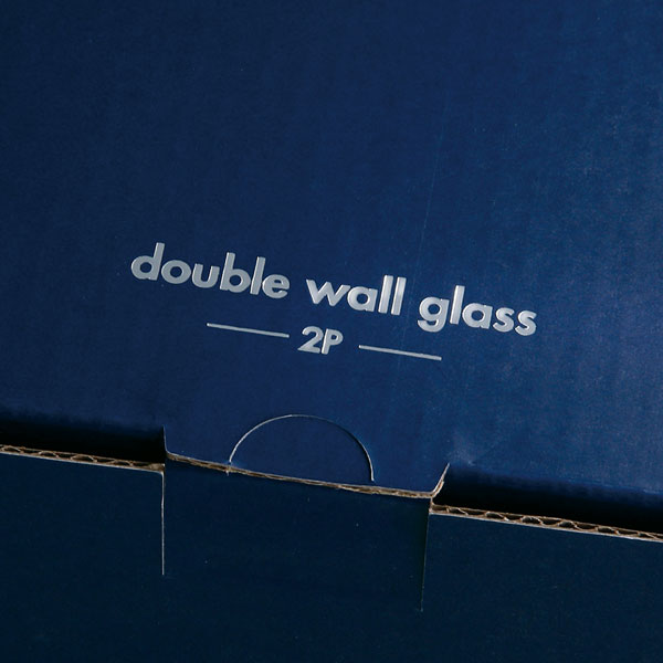 ブランジェリー メール・耐熱ダブルウォールグラス2Pセット