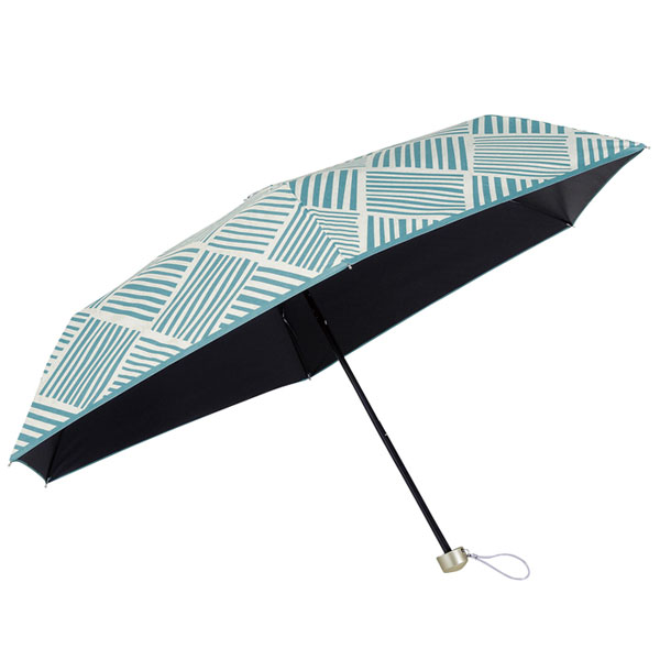 京都くろちく・晴雨兼用折りたたみ傘(織り紋)