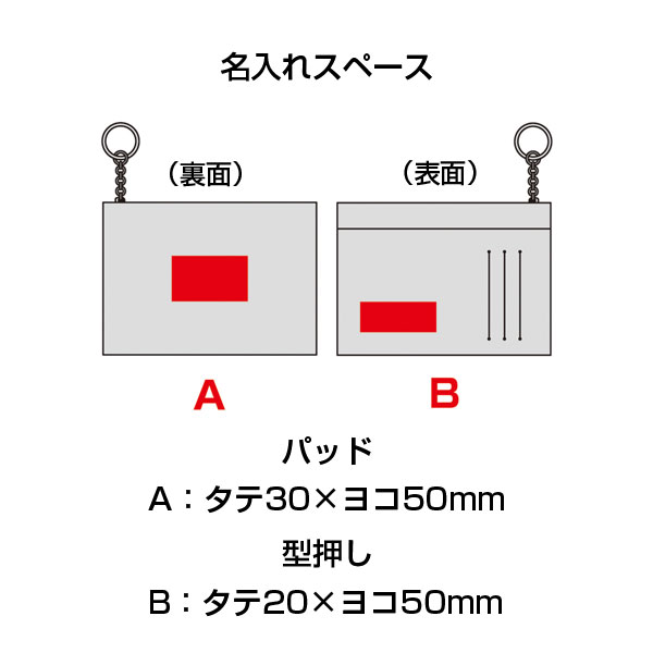 レザー調フラグメントケース(キーリング付き)(ブラック)