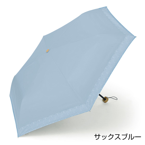 グレイスフルレース 晴雨兼用折りたたみ傘