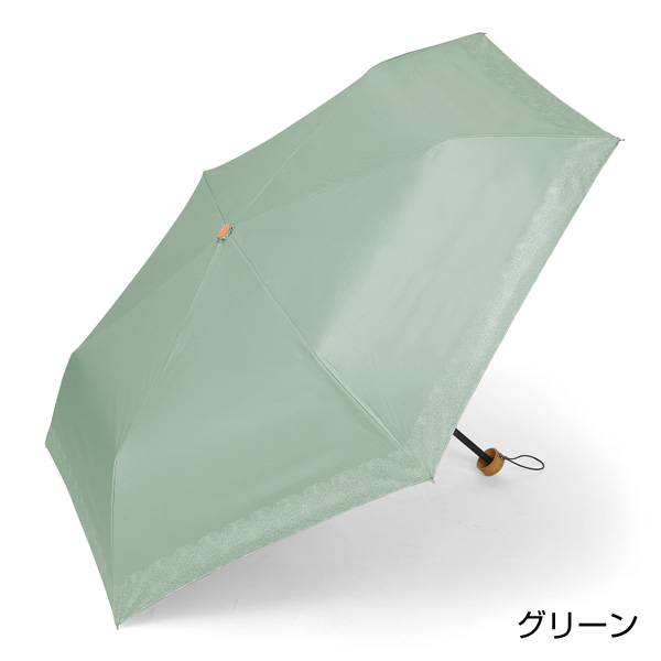 グレイスフルレース 晴雨兼用折りたたみ傘