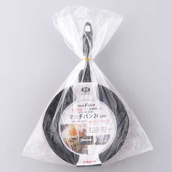 フェイブ・フッ素樹脂加工マルチパン24cm(IH対応)
