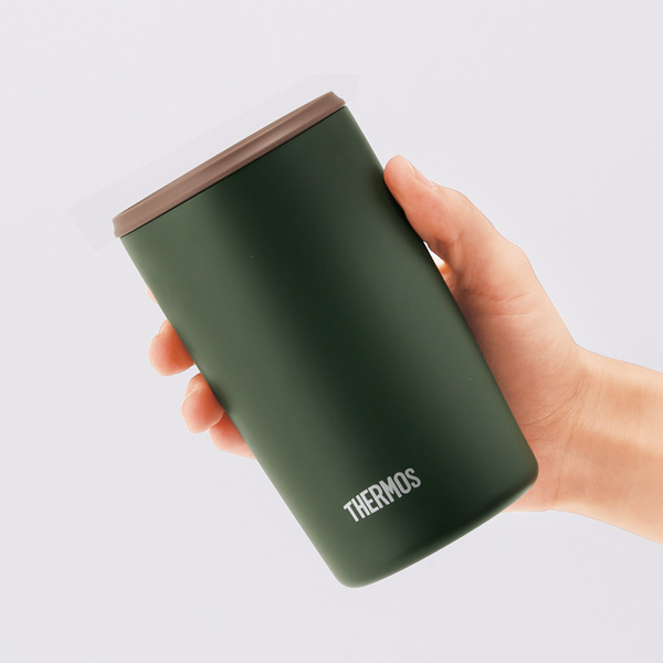 サーモス・真空断熱タンブラー(蓋付き)400ml(フォレストグリーン)