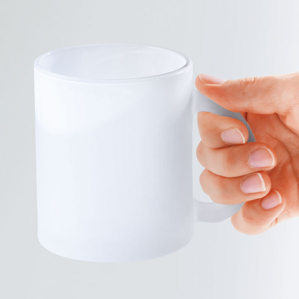 フロストガラスマグ