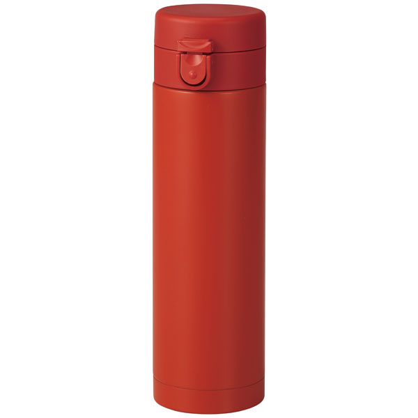セルトナ・ワンタッチ式真空ステンレスボトル(レッド)