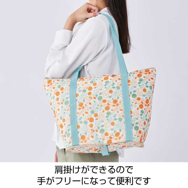 京都くろちく・ぽーたぶる保冷温ばっぐ(菊唐草)