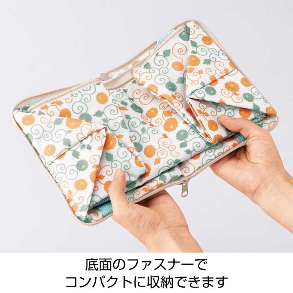 京都くろちく・ぽーたぶる保冷温ばっぐ(菊唐草)