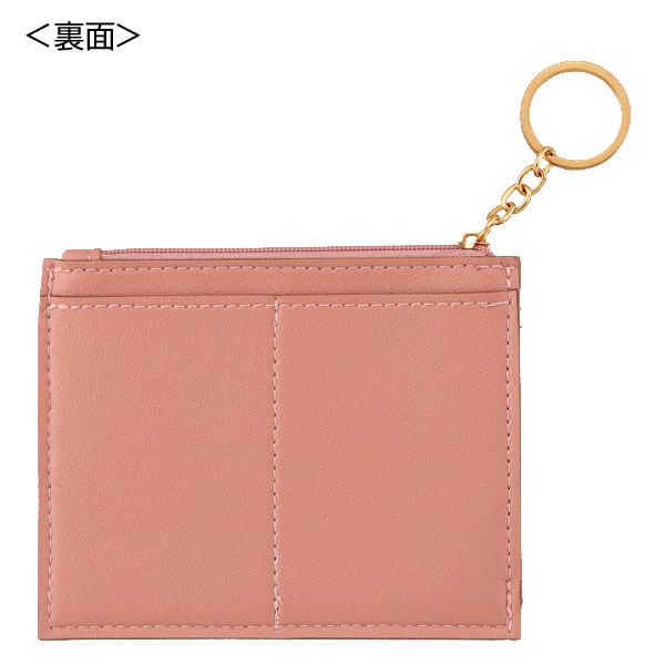 キーリング付きフラグメントケース(ピンク)