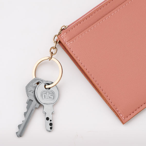 キーリング付きフラグメントケース(ピンク)