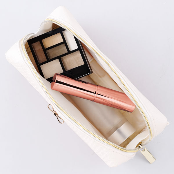 ルナベル スライドコスメブラシ(ピンクゴールド)