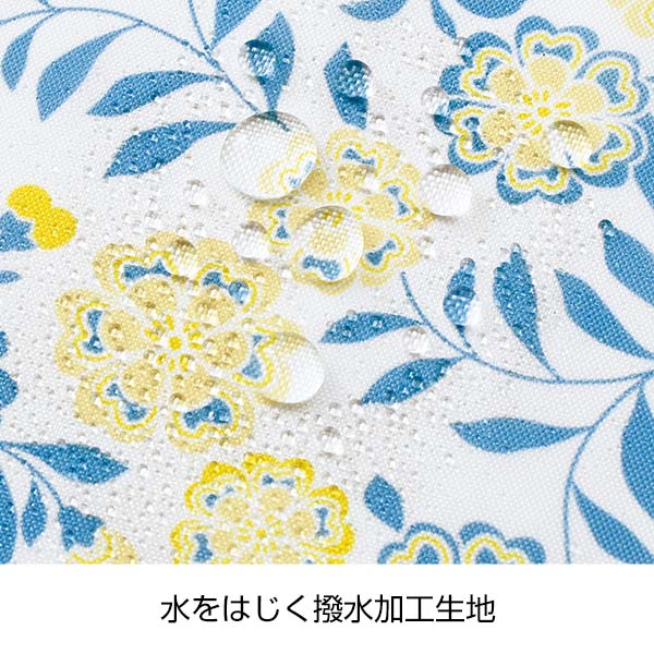 京都くろちく・ぽーたぶるれいんえこばっぐ(はっ水加工)(薄灰花usuzumibana)