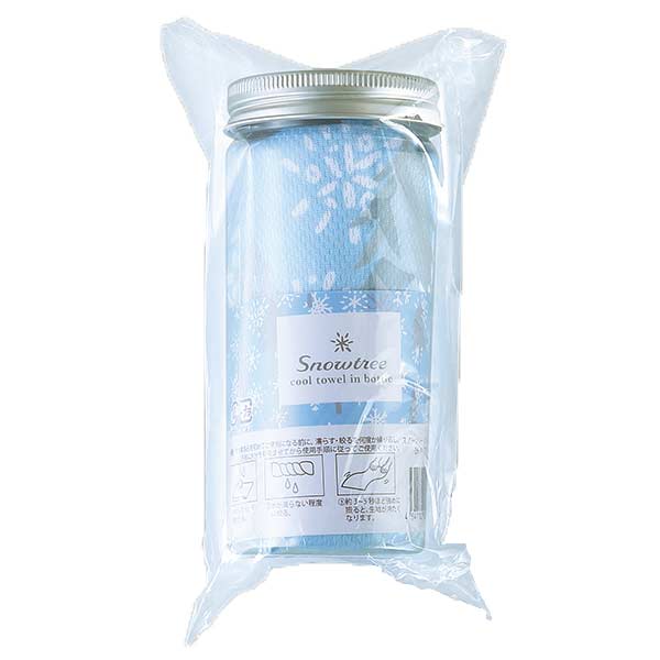 スノーツリー・ボトル入りひんやり涼感タオル