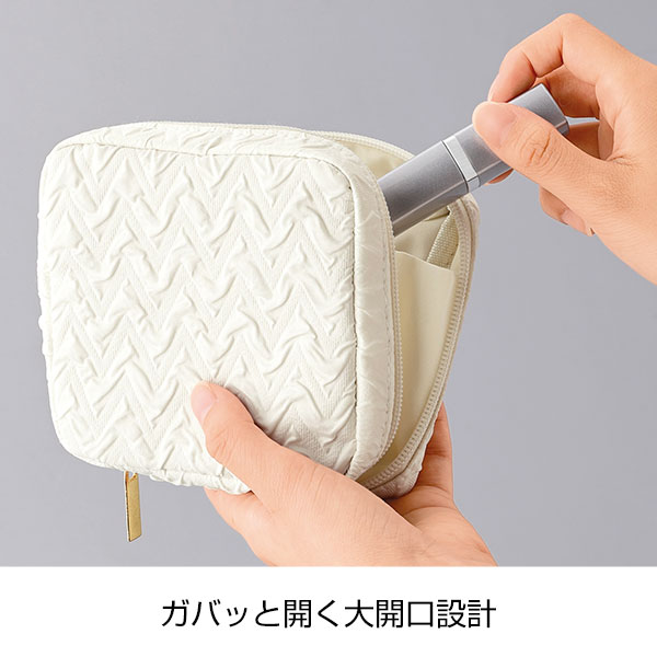 リフルージュ スクエアポーチ