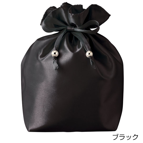サテンキューブ巾着