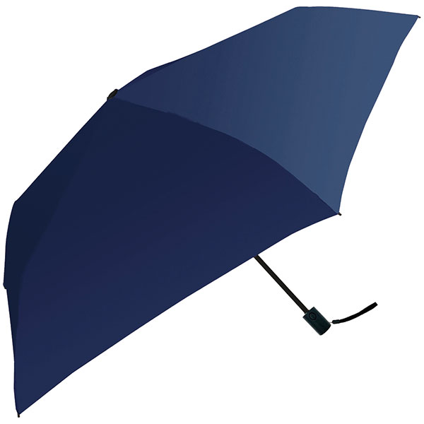晴雨兼用 自動開閉耐風折りたたみ傘(ネイビー)