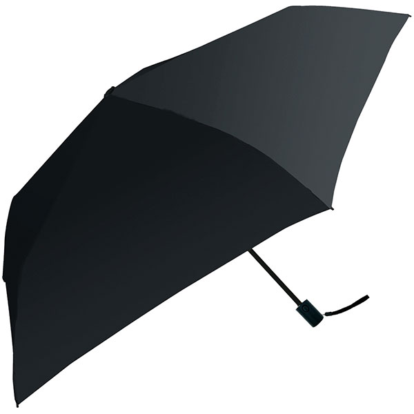 晴雨兼用 自動開閉耐風折りたたみ傘(ブラック)