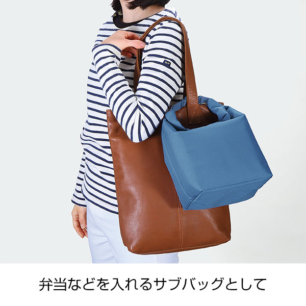 サーモス・保冷ロールトップバッグ５（アッシュブルー）RFK