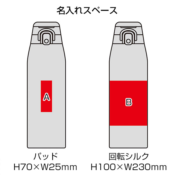 サーモス・真空断熱キャリーループ付きワンタッチボトル1L(ダークグレー)