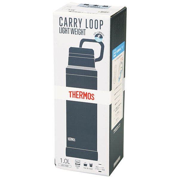サーモス・真空断熱ケータイマグ1.0L(チャコール)JOY