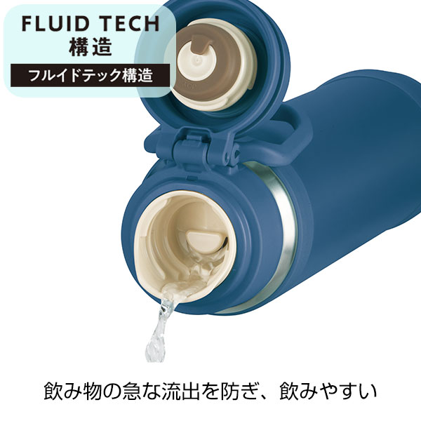 サーモス・真空断熱ケータイマグ１.0Ｌ（ネイビー）JOY