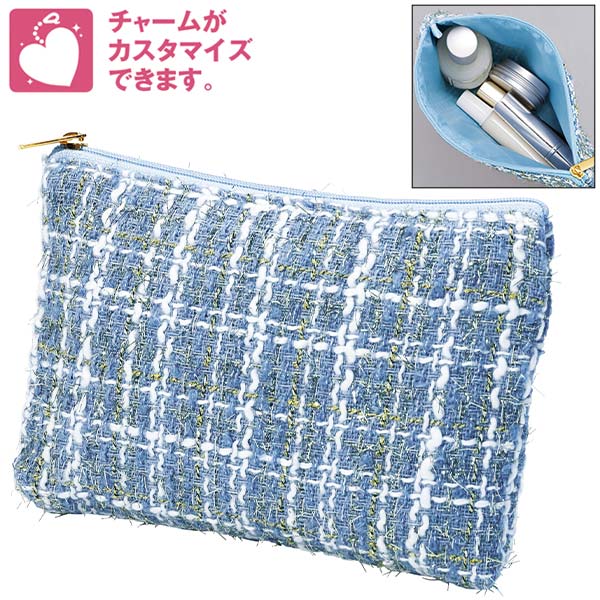 エスプラージュ ツイードポーチ
