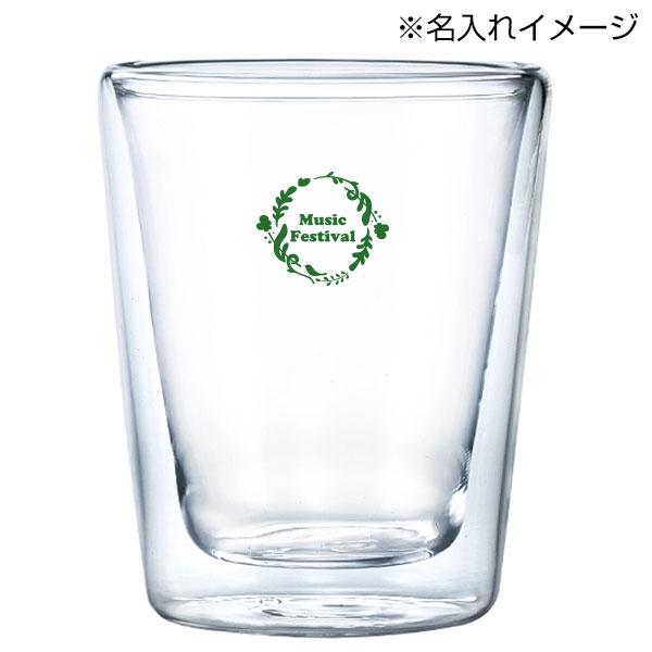 ダブルウォール耐熱タンブラーグラス